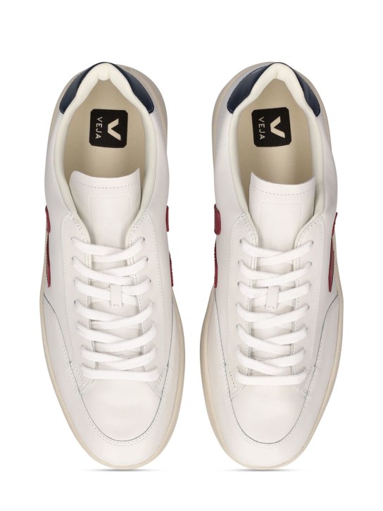 Veja: V-12 sneakers - White Marsala - men_4 | Luisa Via Roma