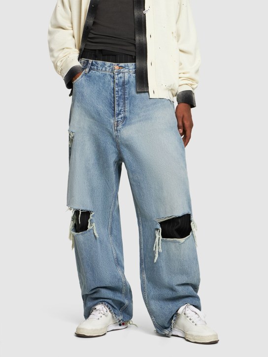 Mihara Yasuhiro: Harbie canvas low-top sneakers - White - men_1 | Luisa Via Roma