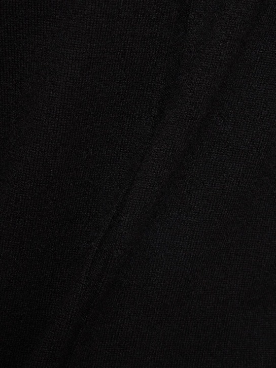 The Row: Benji cashmere crewneck sweater - Black - men_1 | Luisa Via Roma