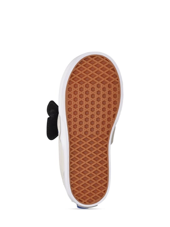 Vans: Sneakers slip-on Elephant in pelle - Grigio Chiaro - kids-girls_4 | Luisa Via Roma