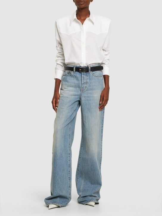 Nashvelle cotton twill shirt - Thumbnail 2