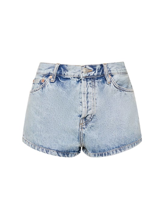 Cotton denim clearance shorts