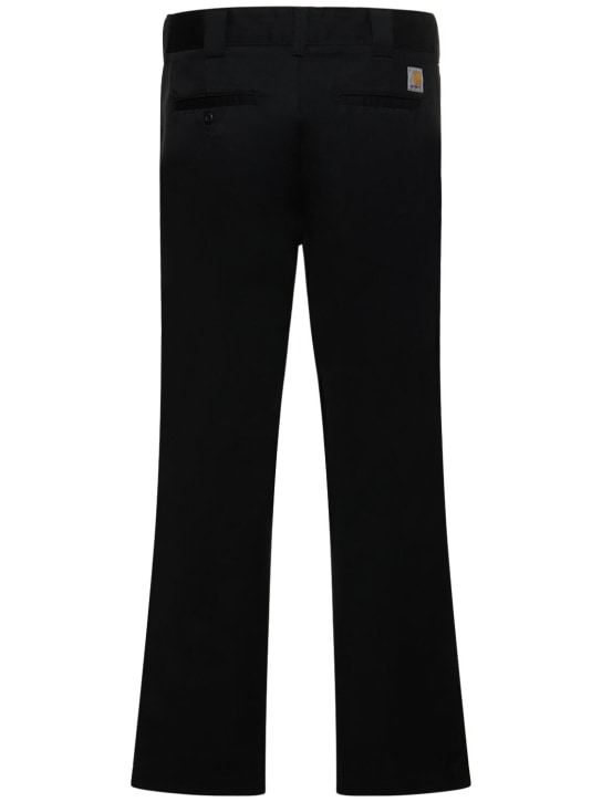 Carhartt WIP: Master rinsed cotton blend pants - men_4 | Luisa Via Roma