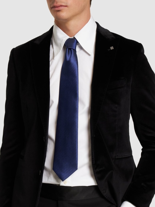 Brioni: Krawatte aus Seide „Regimental“ - men_1 | Luisa Via Roma