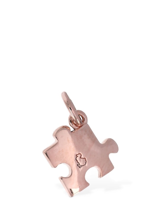 DoDo: 9kt Rose gold enamel puzzle charm - Renkli/Altın - women_1 | Luisa Via Roma