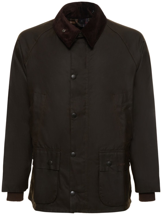BARBOUR: Giacca Bedale in cotone cerato - men_0 | Luisa Via Roma