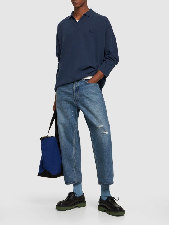 A.P.C.: A.P.C. x JW Anderson denim jeans - men_1 | Luisa Via Roma