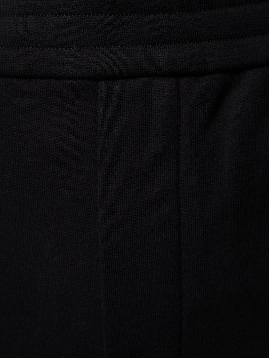 The Row: Edgar cotton sweatpants - Black - men_1 | Luisa Via Roma