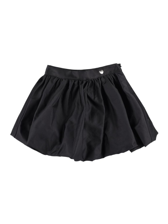 Monnalisa: Tech skirt - Siyah - kids-girls_0 | Luisa Via Roma