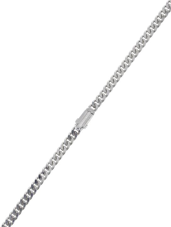 EÉRA: 18k Gold Dimitri long necklace - Silver - men_3 | Luisa Via Roma
