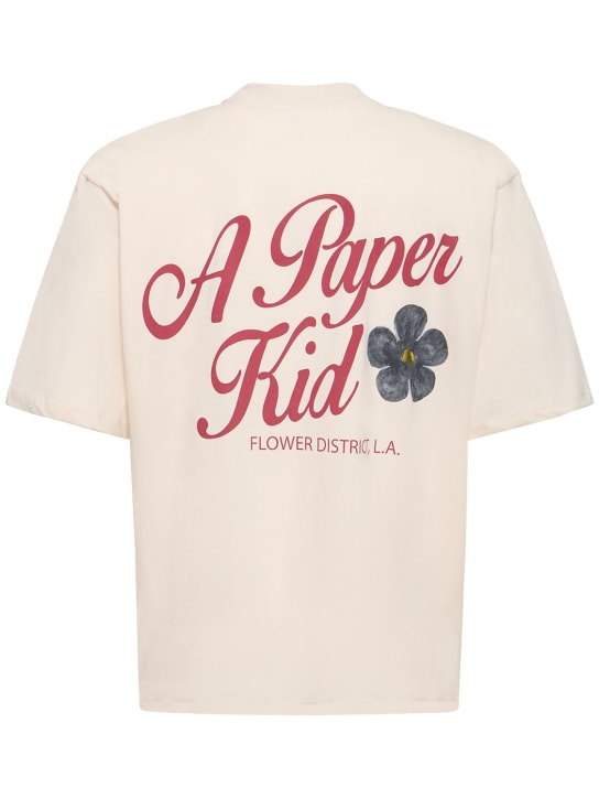 A Paper Kid: T-shirt unisex in cotone - men_0 | Luisa Via Roma