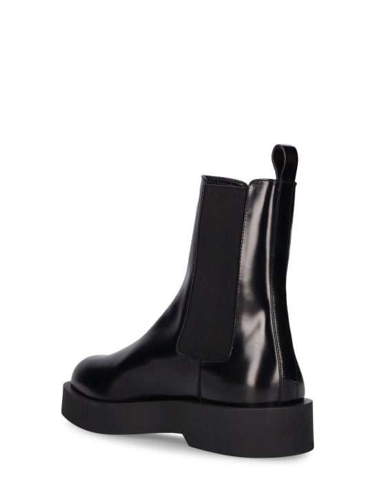 Jil Sander: Leather Chelsea boots - men_3 | Luisa Via Roma