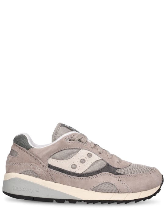 Saucony: Sneakers Shadow 6000 - Grey/Grey - men_0 | Luisa Via Roma