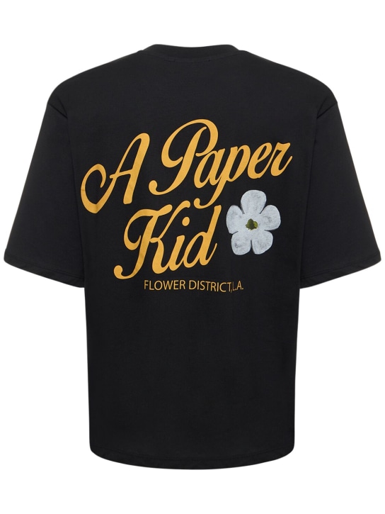 A Paper Kid: Camiseta de algodón - men_0 | Luisa Via Roma