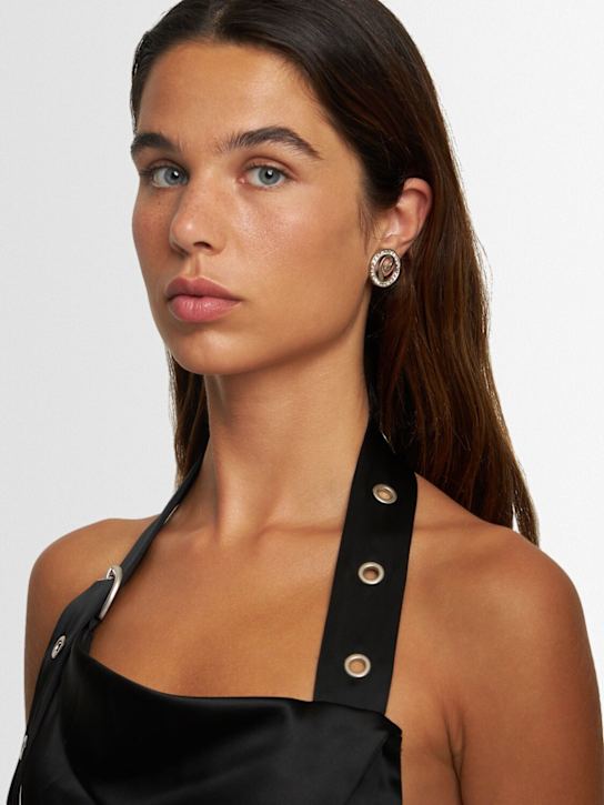 P crystal stretcher mono earring - Thumbnail 2