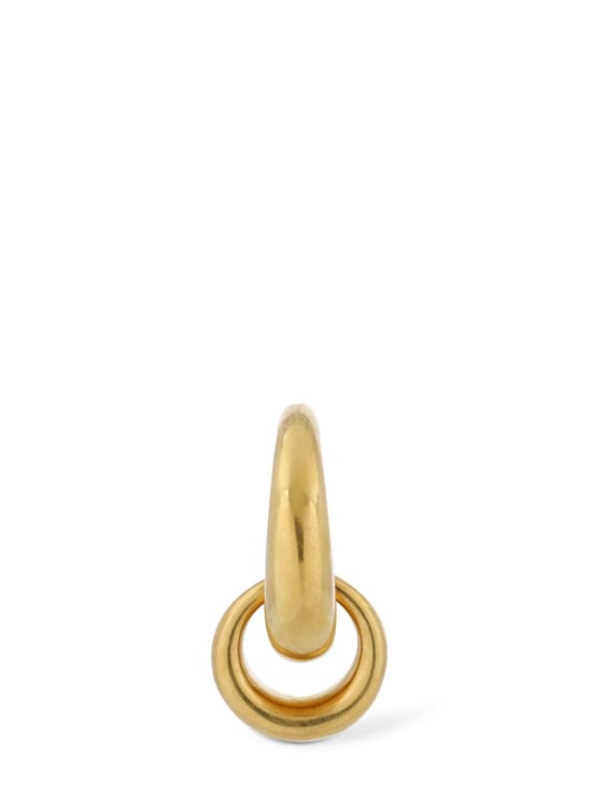 Panconesi: Set of 2 Circle ear cuffs - Gold - men_1 | Luisa Via Roma