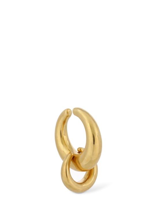 Panconesi: Set of 2 Circle ear cuffs - Gold - women_0 | Luisa Via Roma
