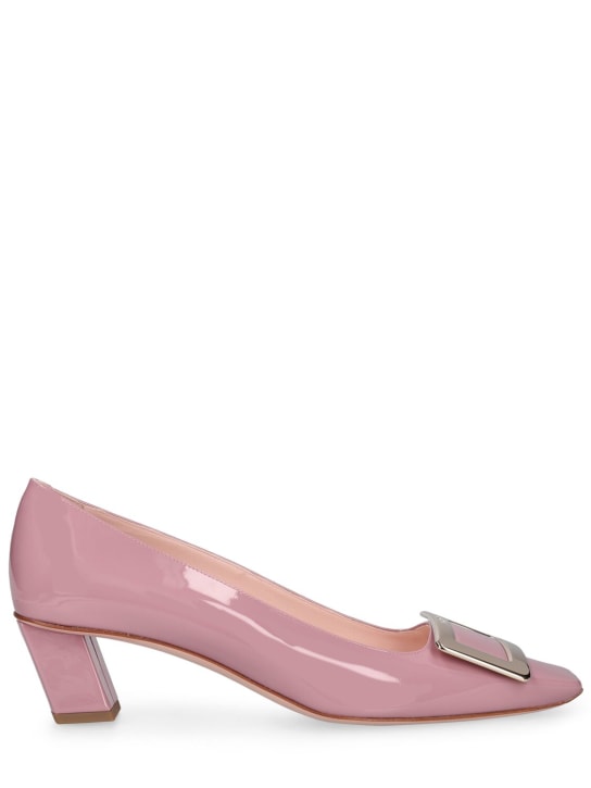 Roger Vivier: LVR Exclusive Belle Vivier patent heels - Lavender - women_0 | Luisa Via Roma