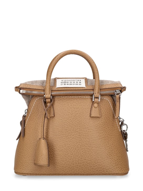 Mini 5ac classique grainy leather bag - Maison Margiela - Women
