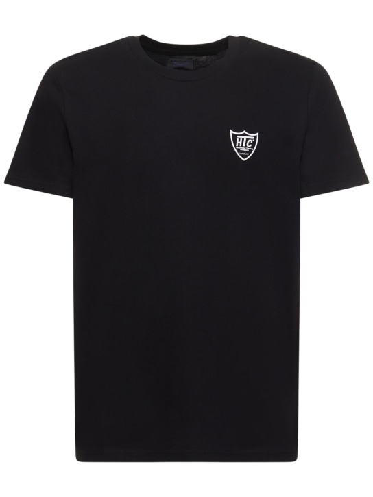 Small logo print cotton jersey t-shirt - Htc Los Angeles - Men