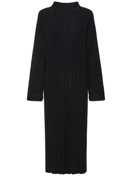 Badu ribbed wool blend long dress - Loulou Studio - Women