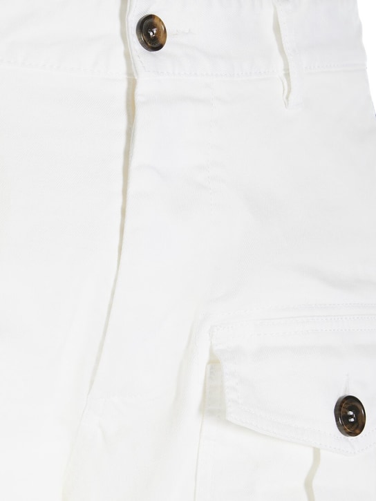 Dsquared2: Pantalones de algodón stretch - men_3 | Luisa Via Roma