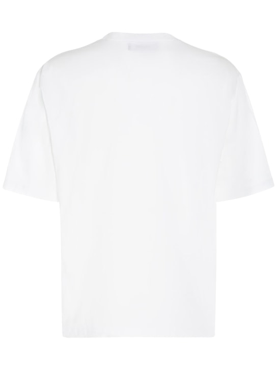 Dsquared2: Camiseta de algodón estampada - men_3 | Luisa Via Roma