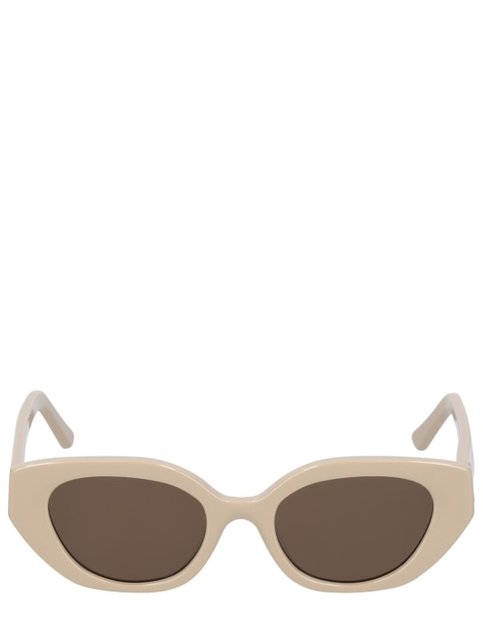 Velvet Canyon: Le Chat cat-eye acetate sunglasses - Fawn/Brown - women_0 | Luisa Via Roma