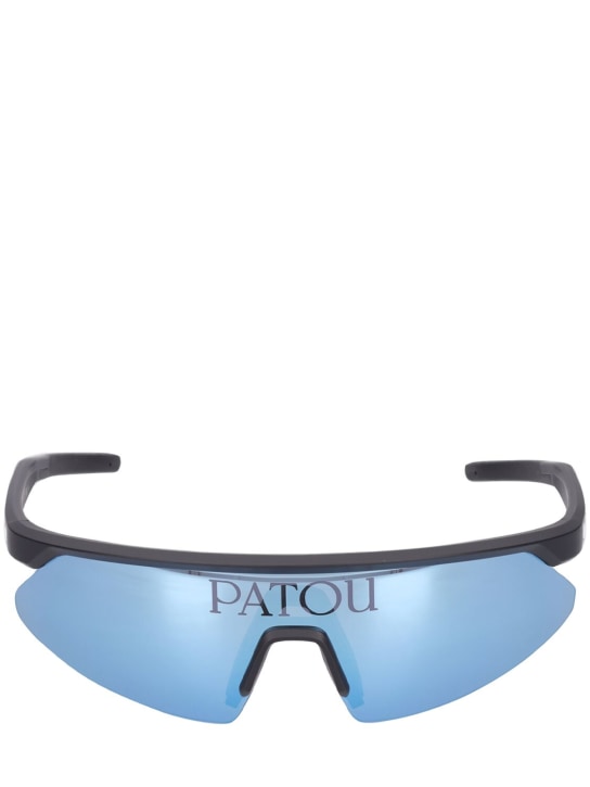 Patou: Patou x Bollé mask sunglasses - Blue/Mirror - women_0 | Luisa Via Roma