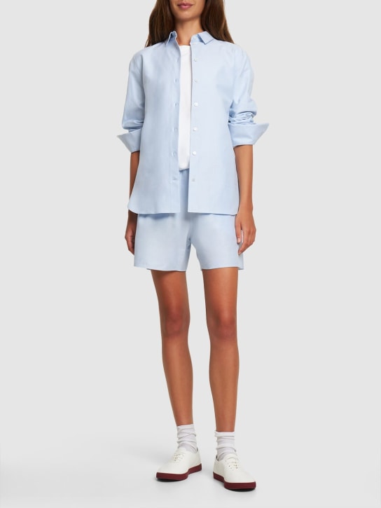 Metis cotton poplin shirt - Thumbnail 2