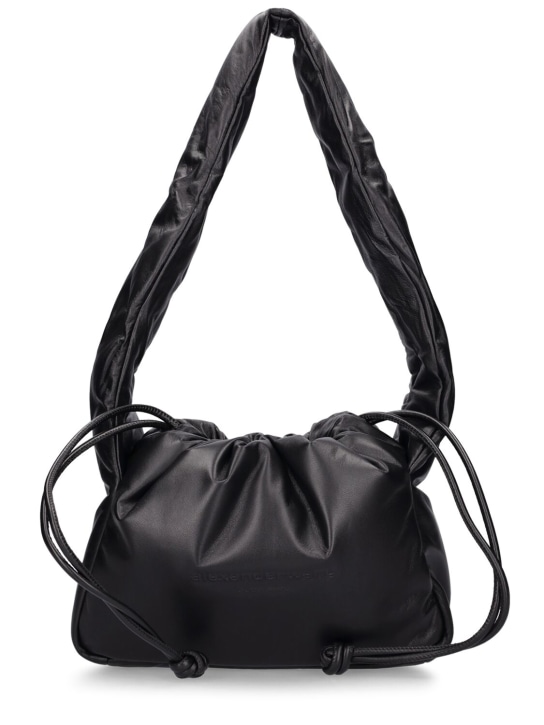 Women Black Stella Logo Puffy Tote Bag