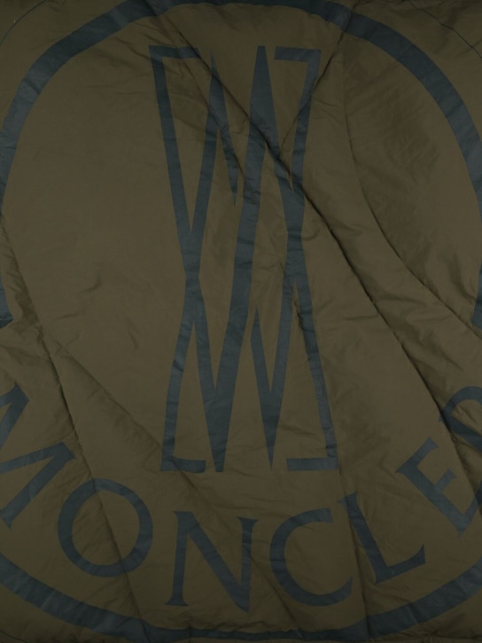 Moncler Genius: Moncler x Pharrell Williams blanket - Dunkelgrün - women_1 | Luisa Via Roma