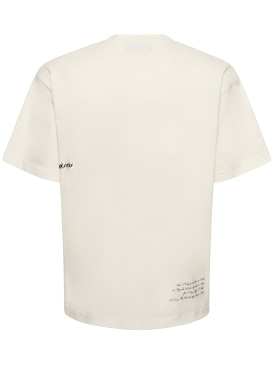 Deva States: Prayer off white t-shirt - men_4 | Luisa Via Roma