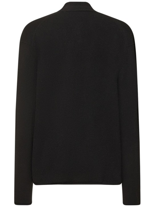 Guest In Residence: Everywear knit cardigan - Black - women_4 | Luisa Via Roma
