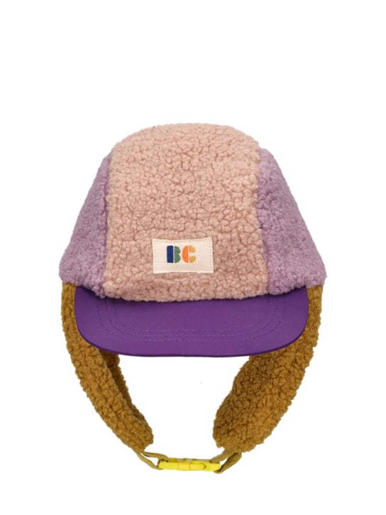 Bobo Choses: Color block teddy aviator hat - kids-girls_0 | Luisa Via Roma