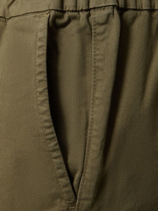 ANINE BING: Koa stretch cotton straight pants - women_3 | Luisa Via Roma