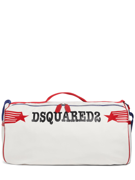 Dsquared2: Rocco Dsquared2行李包 - 白色 - men_0 | Luisa Via Roma