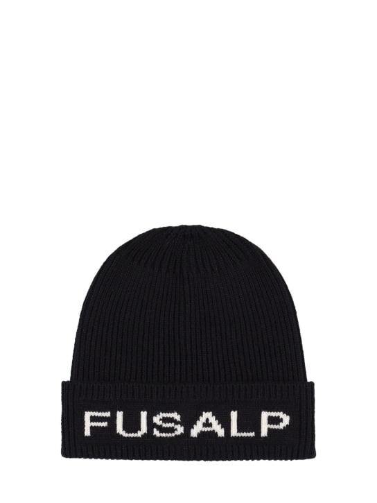 Fusalp: Fully ウール＆カシミアビーニー - ブラック - women_0 | Luisa Via Roma