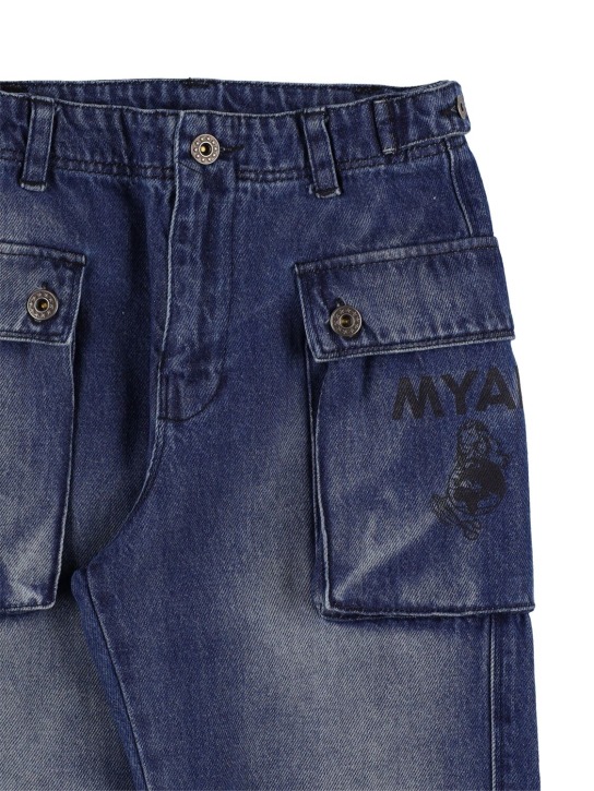Myar: Jeans de denim de algodón - Denim - kids-girls_1 | Luisa Via Roma
