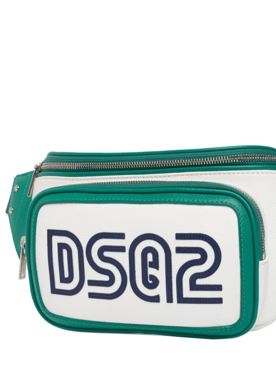 Dsquared2: Sac banane à logo Spieker - men_3 | Luisa Via Roma