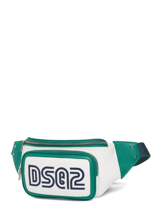 Dsquared2: Sac banane à logo Spieker - men_4 | Luisa Via Roma
