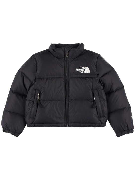The North Face: 1996 Retro Nuptse nylon puffer jacket - Black - kids-girls_0 | Luisa Via Roma