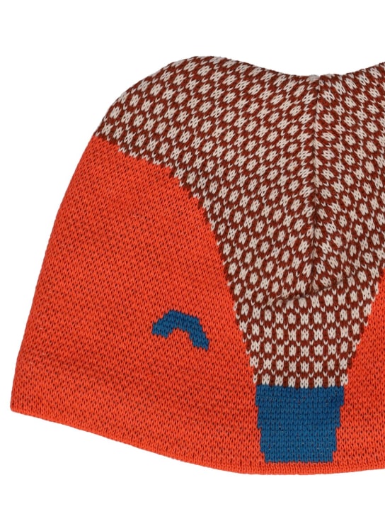 Patagonia: Wolf recycled poly beanie - Multicolor - kids-girls_1 | Luisa Via Roma