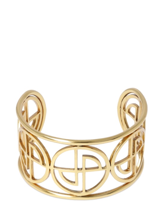 Patou: JP Coin cuff bracelet - Gold - women_0 | Luisa Via Roma