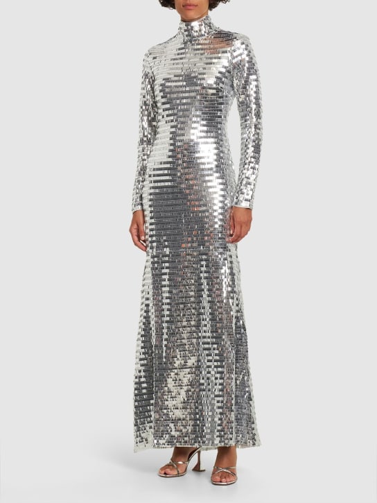 Sequined long sleeve maxi dress - Simon Miller - Women | Luisaviaroma