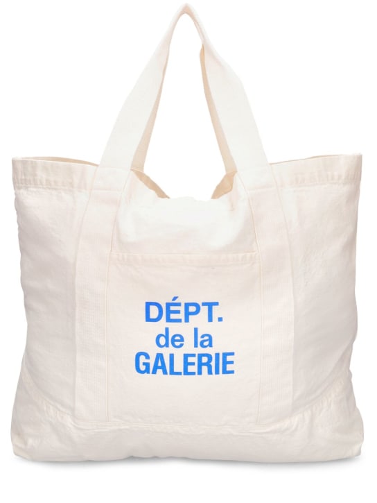 Gallery Dept.: Logo tote bag - Beyaz - men_0 | Luisa Via Roma