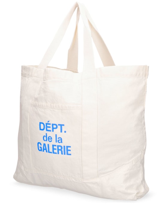 Gallery Dept.: Logo tote bag - Beyaz - men_1 | Luisa Via Roma