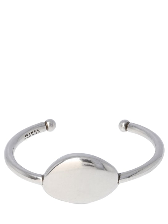 Isabel Marant: Perfect Day cuff bracelet - Gümüş - women_0 | Luisa Via Roma