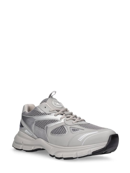 Axel Arigato: Marathon Runner sneakers - Grey/Silver - men_2 | Luisa Via Roma
