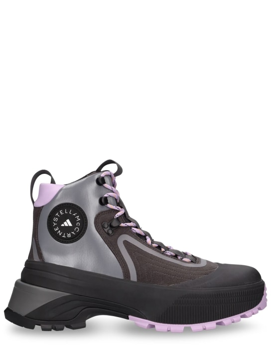 adidas By Stella McCartney: Terrex Free Hike boots - Black - women_0 | Luisa Via Roma